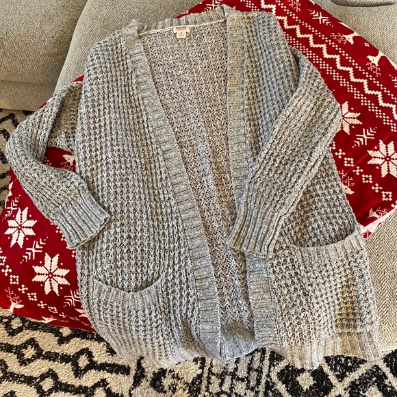 Gray Cardigan